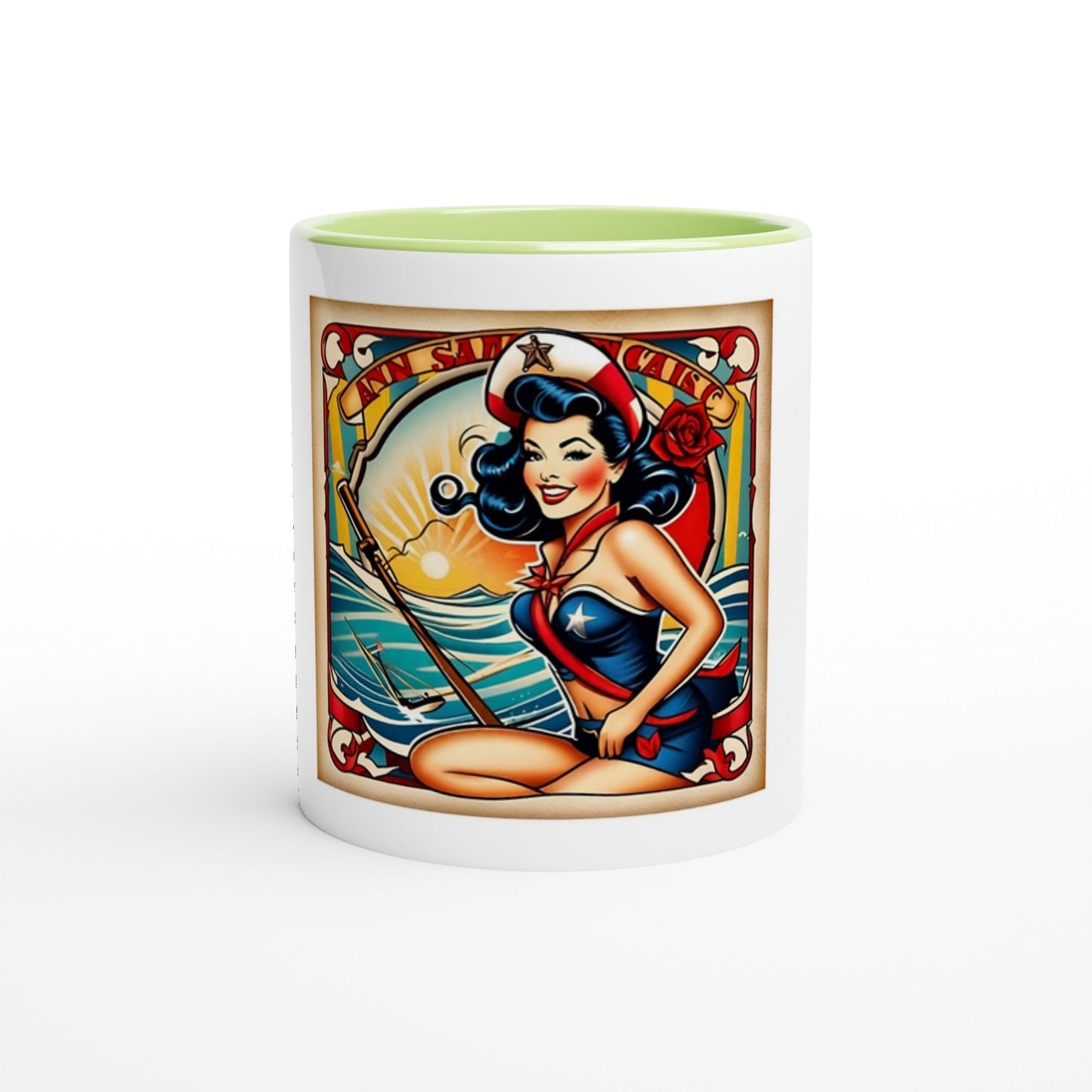 Pinup 11oz Ceramic Mug - Balms Away LLC