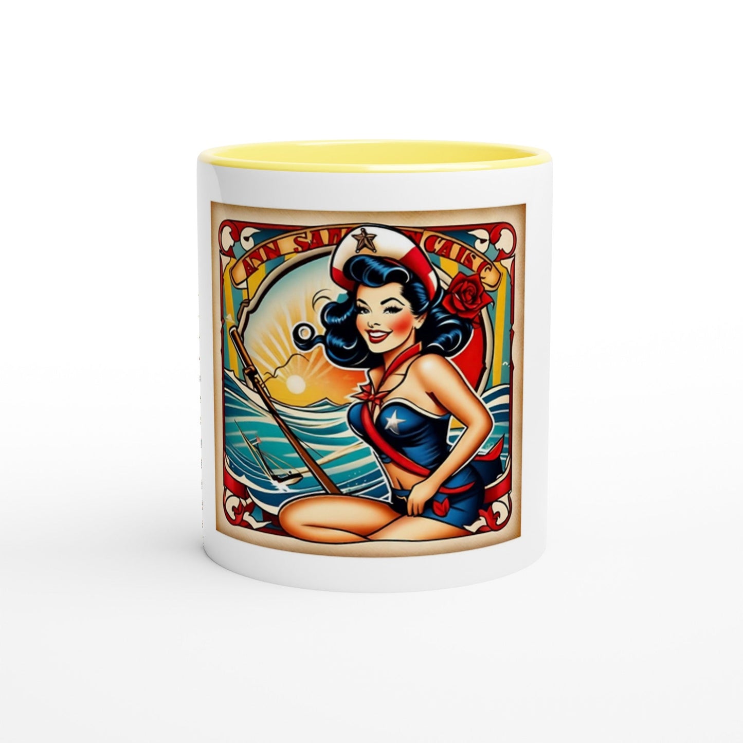 Pinup 11oz Ceramic Mug - Balms Away LLC