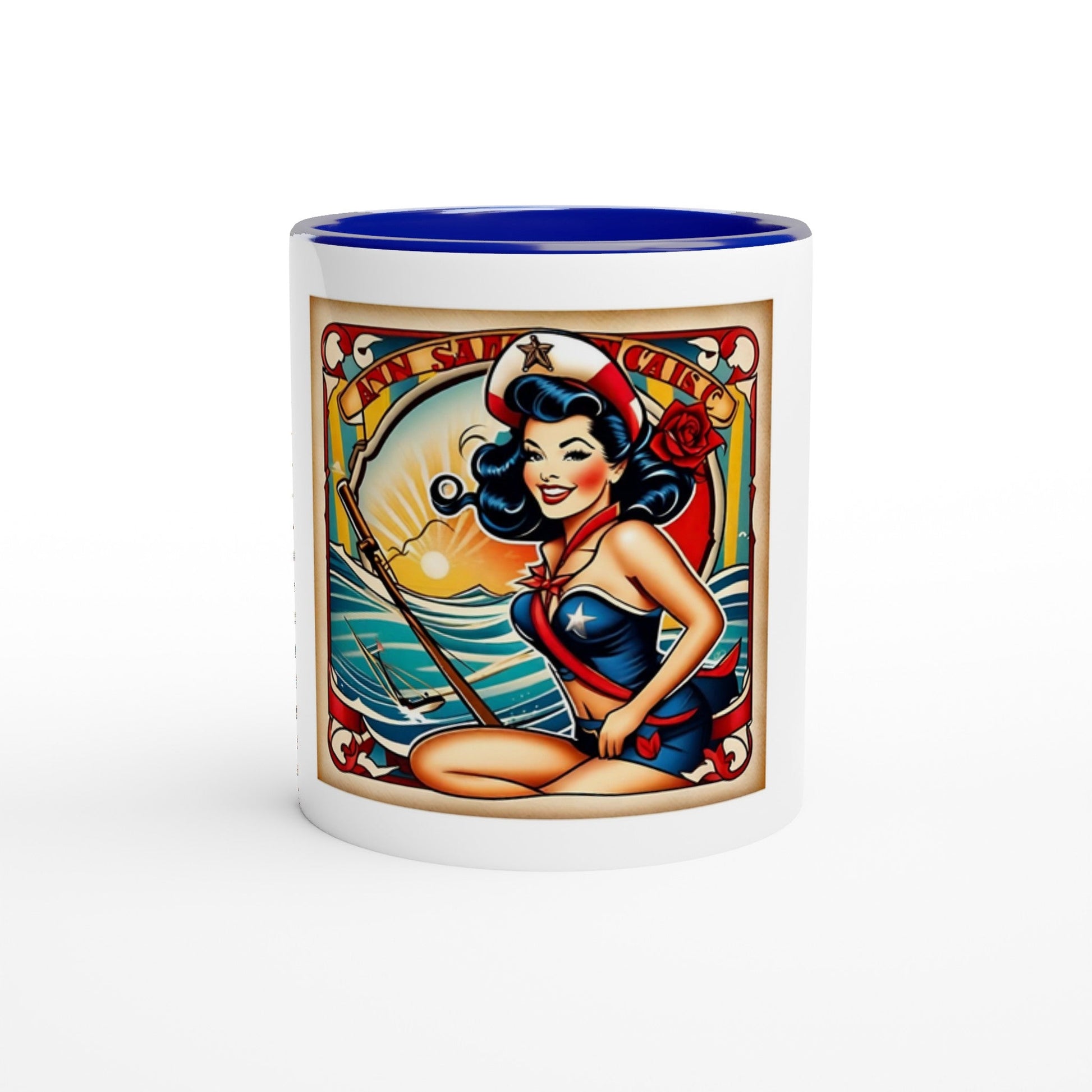 Pinup 11oz Ceramic Mug - Balms Away LLC