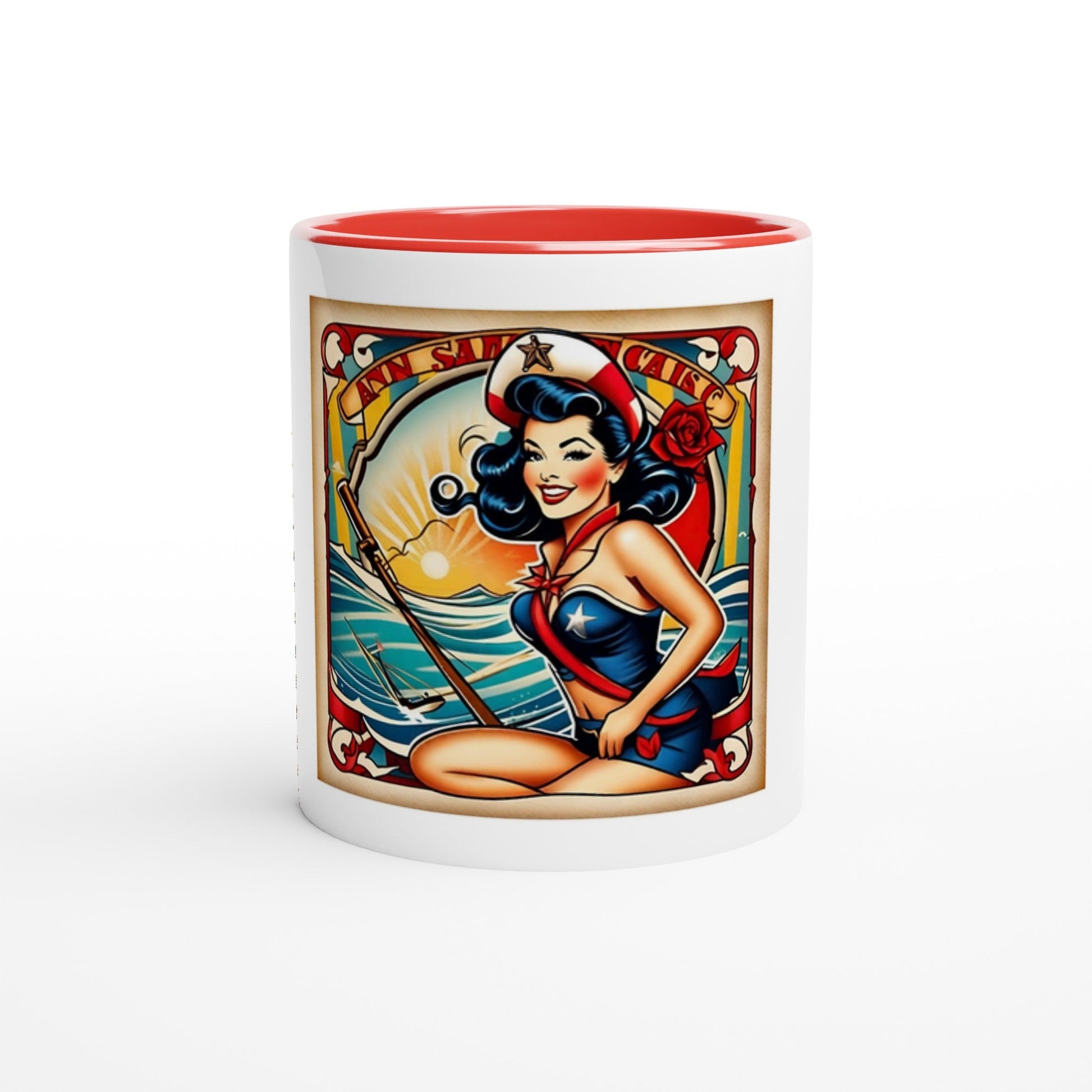 Pinup 11oz Ceramic Mug - Balms Away LLC