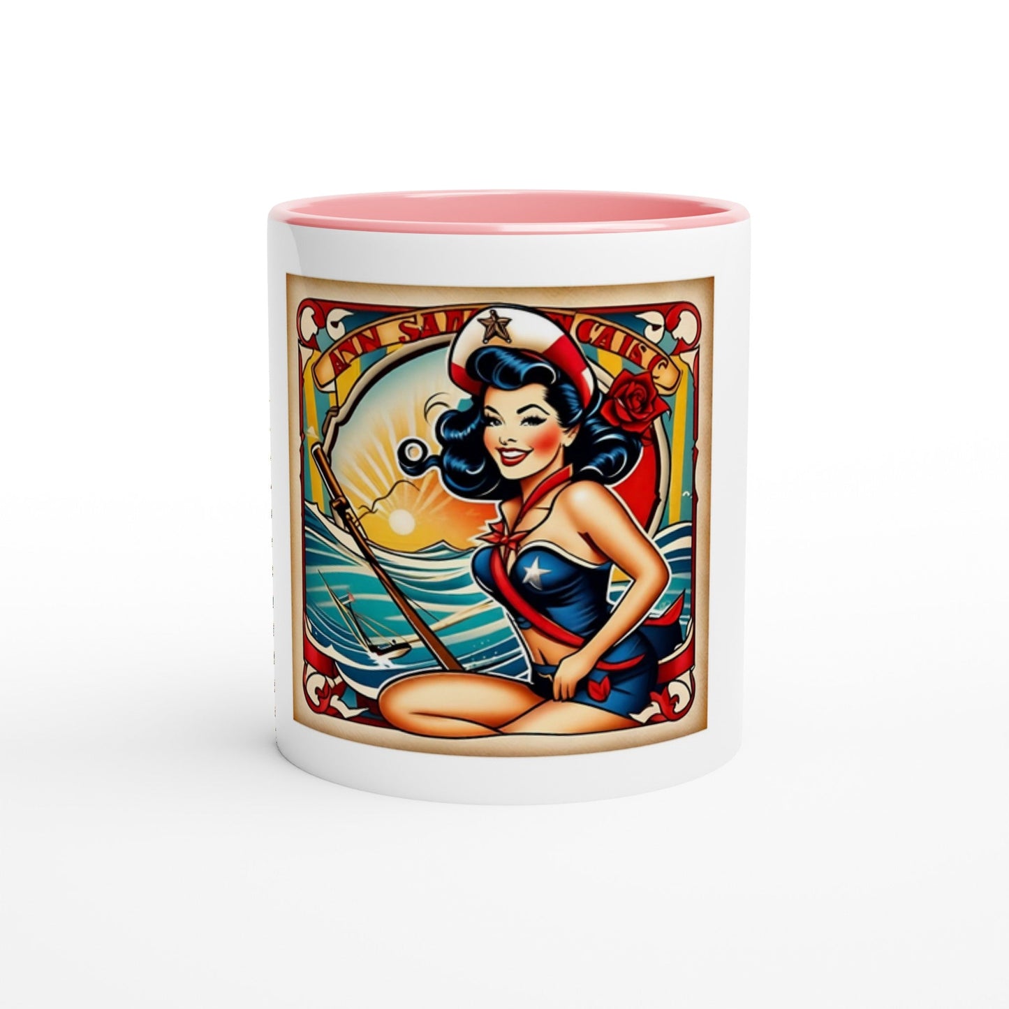 Pinup 11oz Ceramic Mug - Balms Away LLC