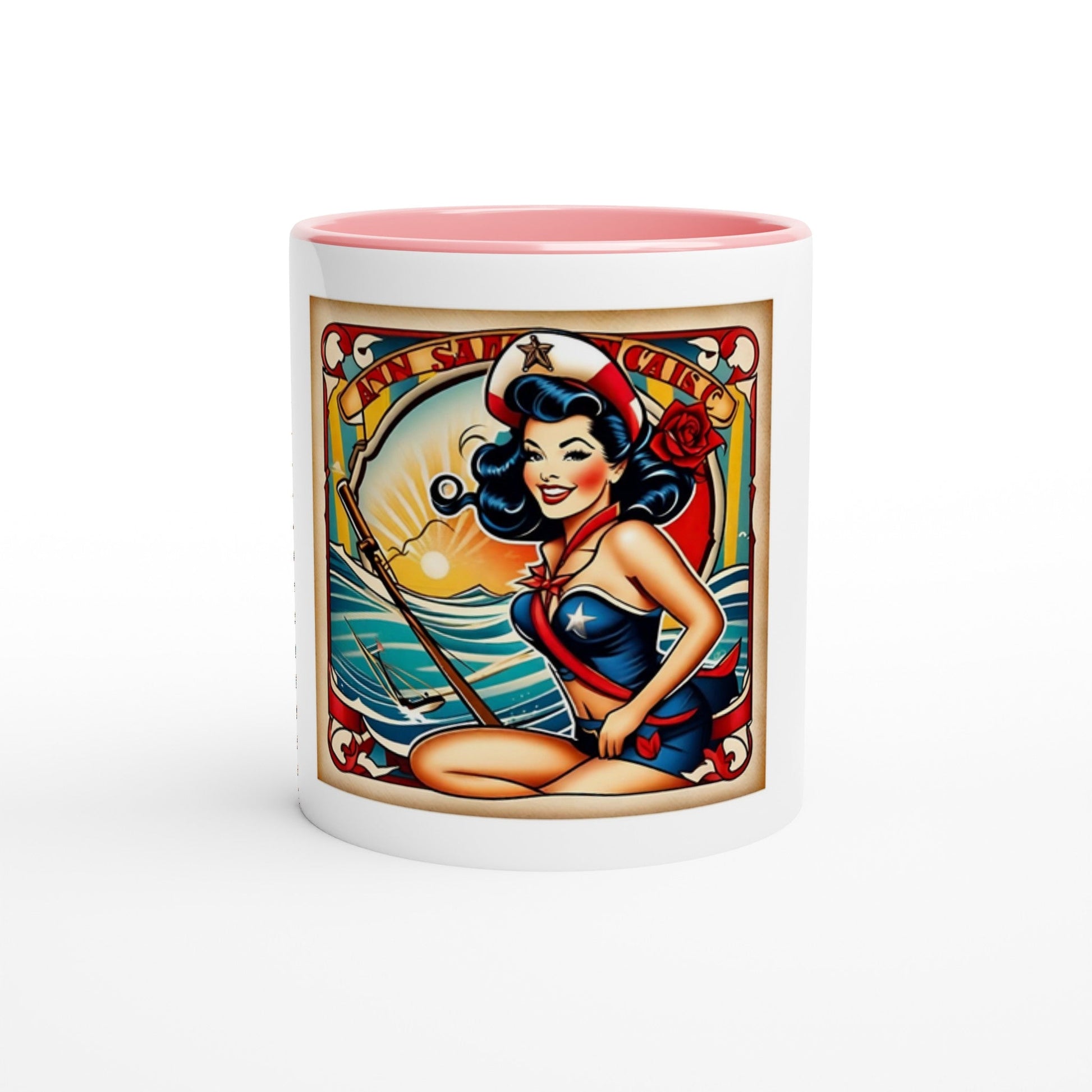 Pinup 11oz Ceramic Mug - Balms Away LLC