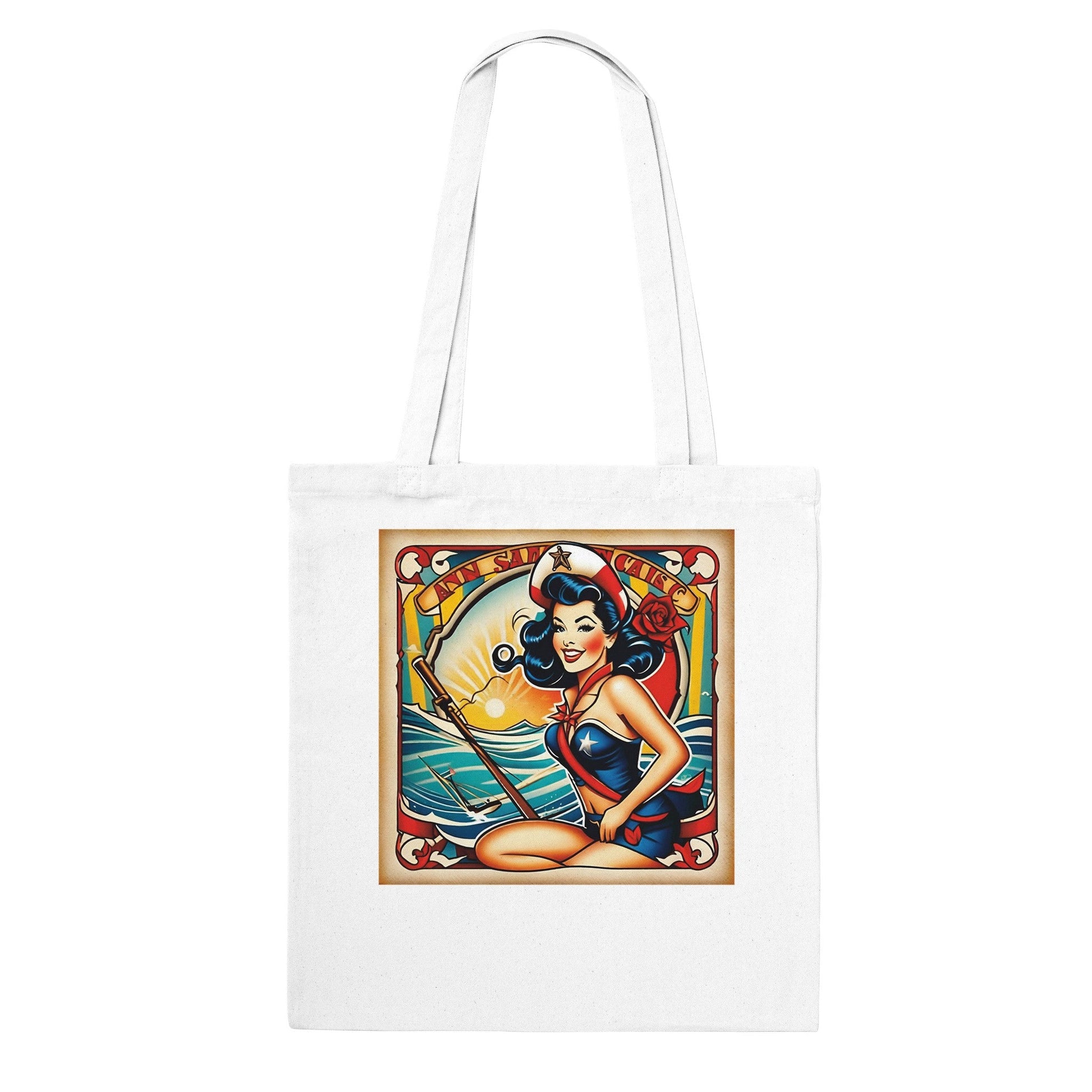 Pinup Classic Tote Bag - Balms Away LLC