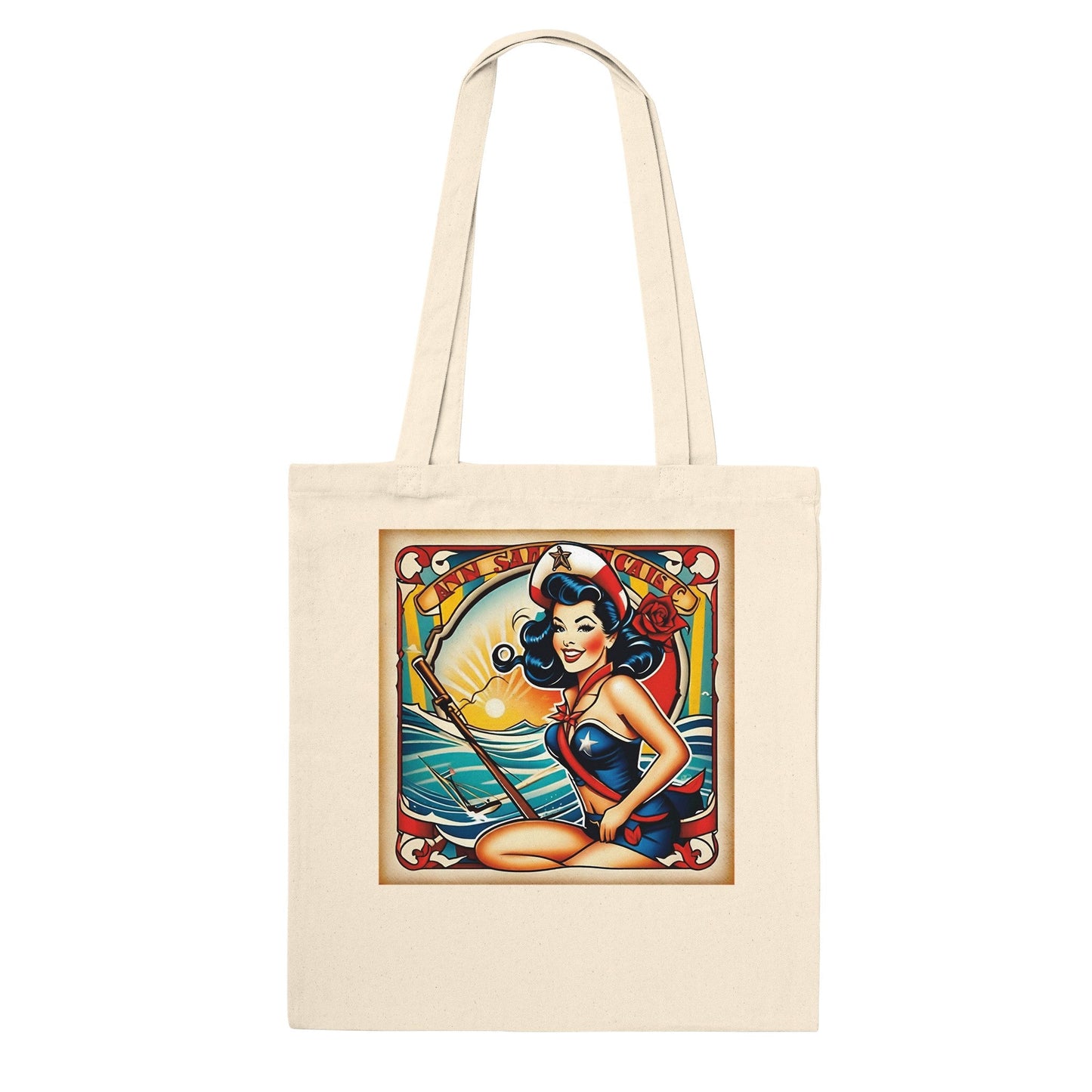 Pinup Classic Tote Bag - Balms Away LLC