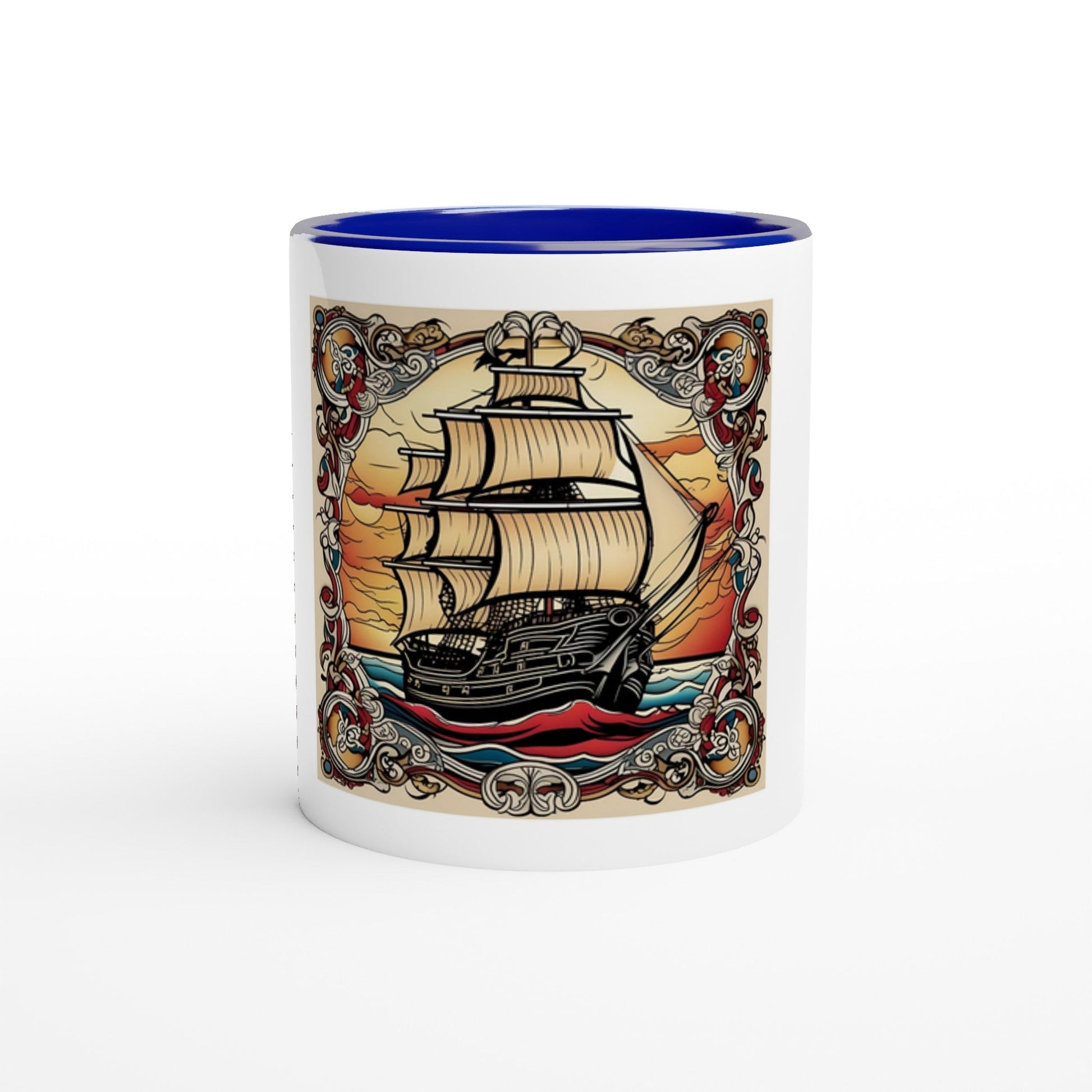 Ship 11oz Ceramic Mug - Balms Away LLC