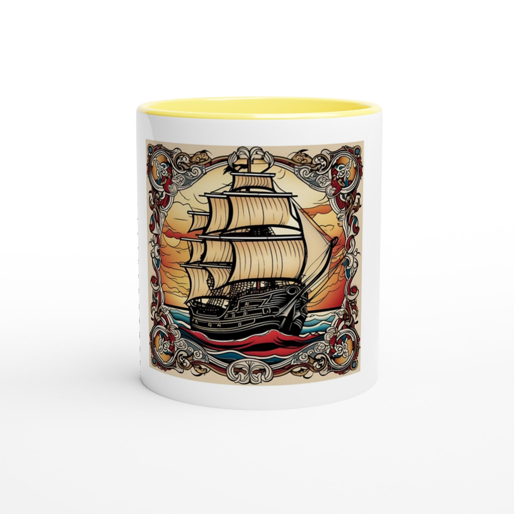 Ship 11oz Ceramic Mug - Balms Away LLC