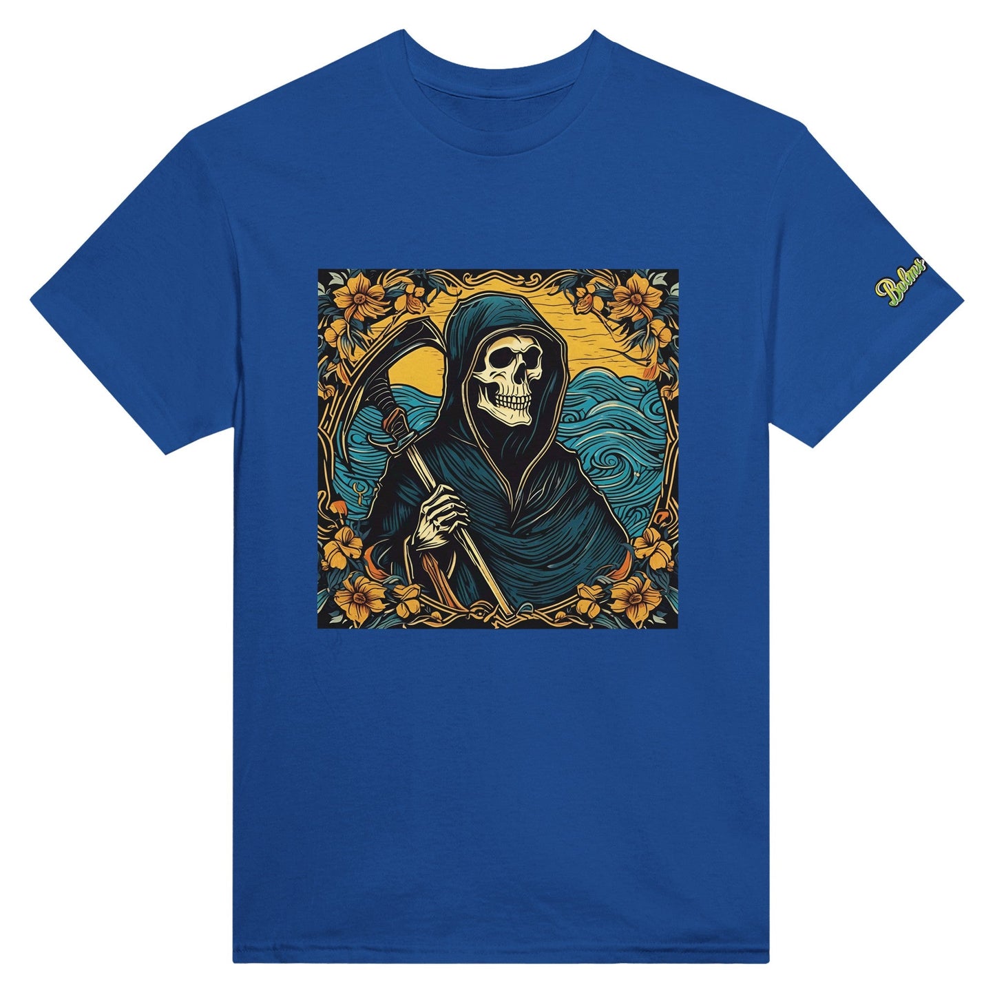 Reaper; Heavyweight Unisex Crewneck T-shirt - Balms Away LLC