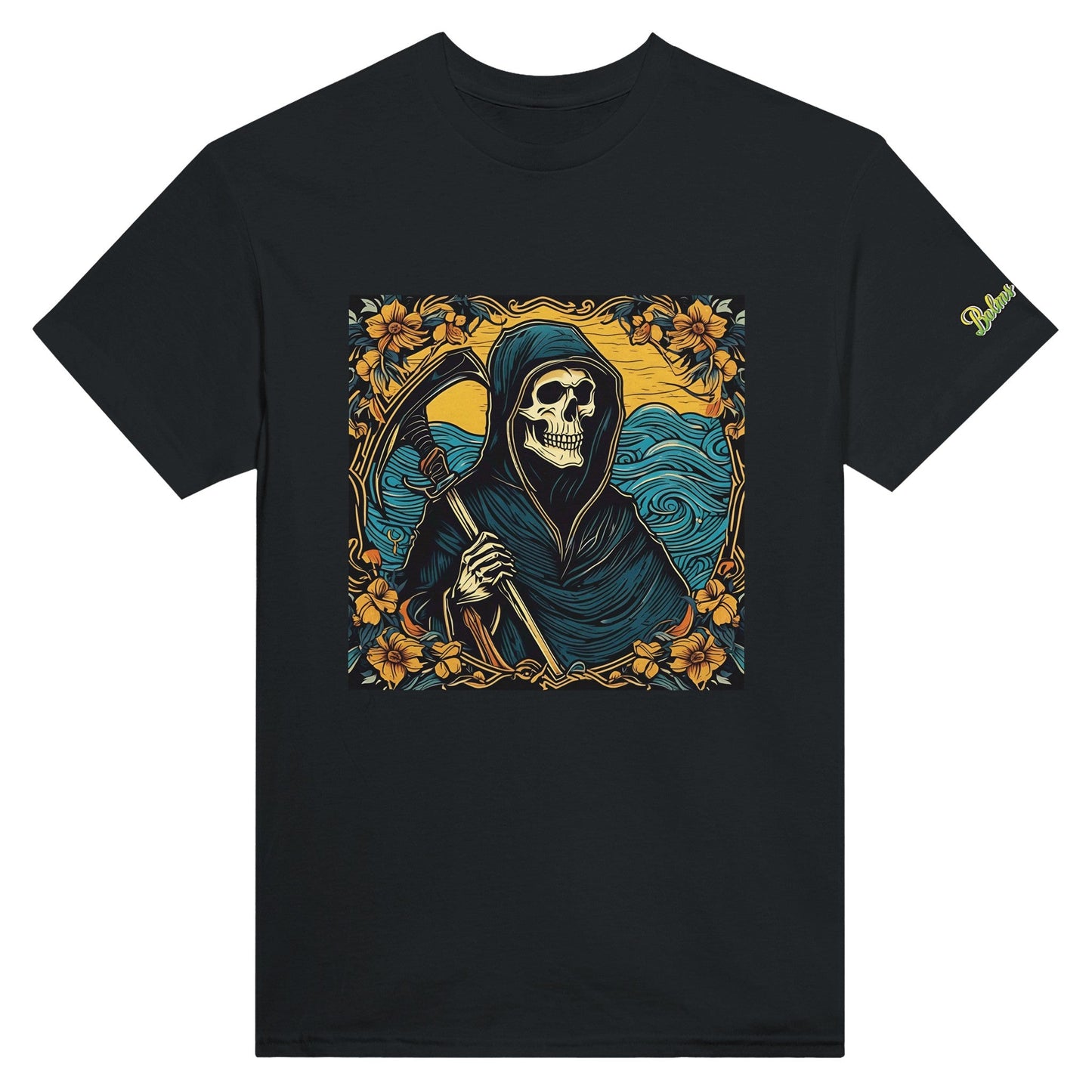 Reaper; Heavyweight Unisex Crewneck T-shirt - Balms Away LLC