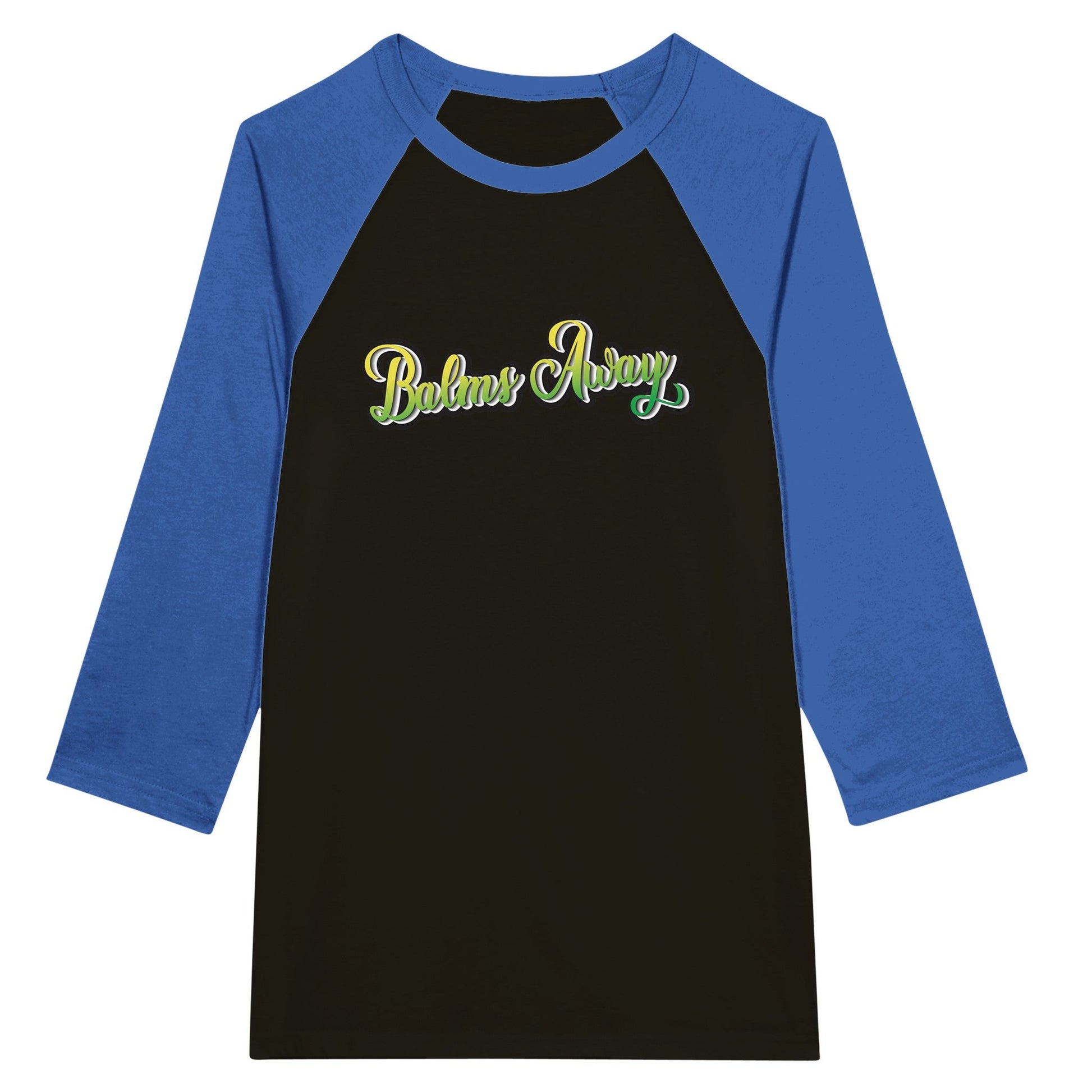 Unisex 3/4 sleeve Raglan T-shirt - Balms Away LLC