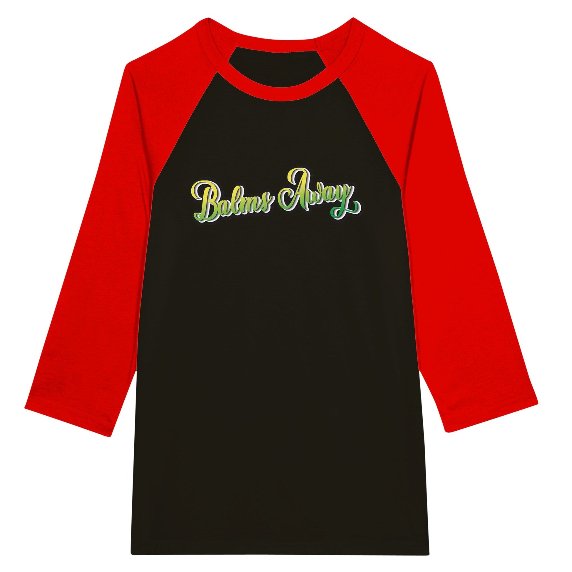 Unisex 3/4 sleeve Raglan T-shirt - Balms Away LLC